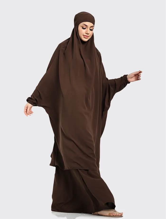 Chocolate 2 Piece Jilbab